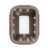 Glass Meal Prep Containers – 5 Pack (Taupe)