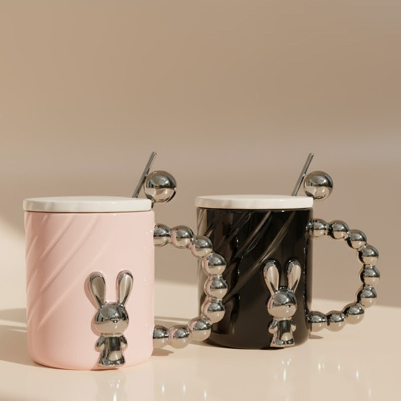 Black Bunny Mug