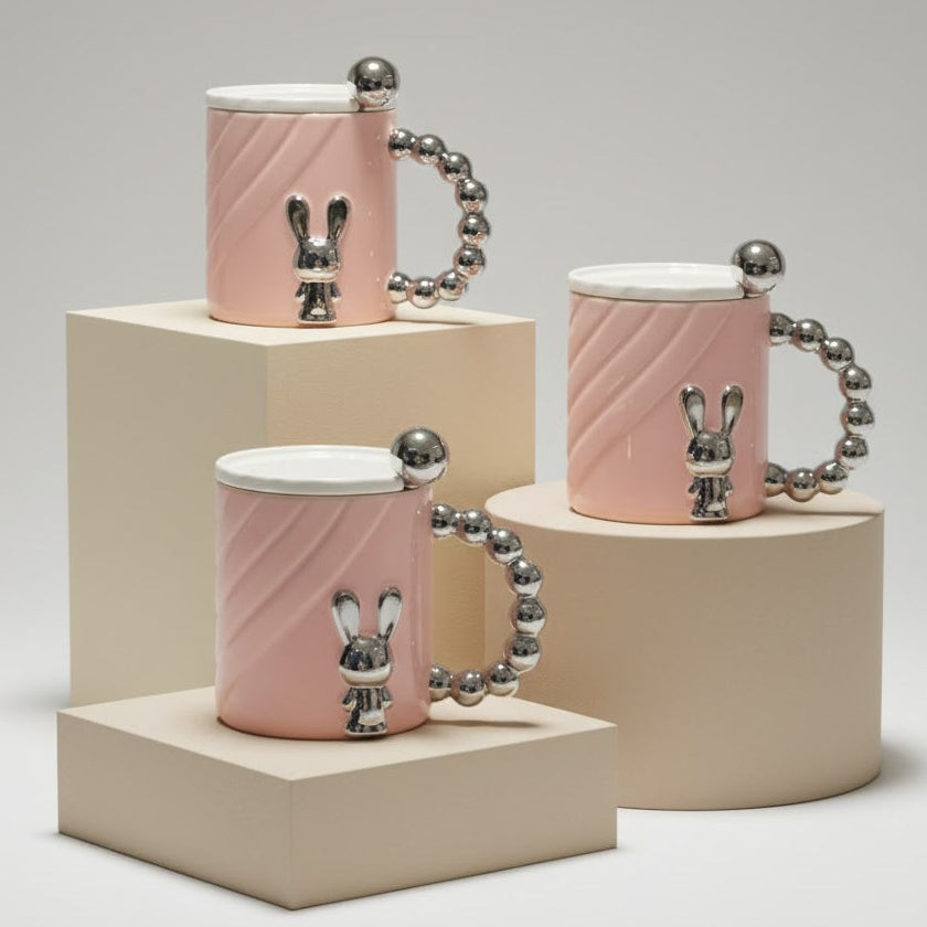 Pink Bunny Mug