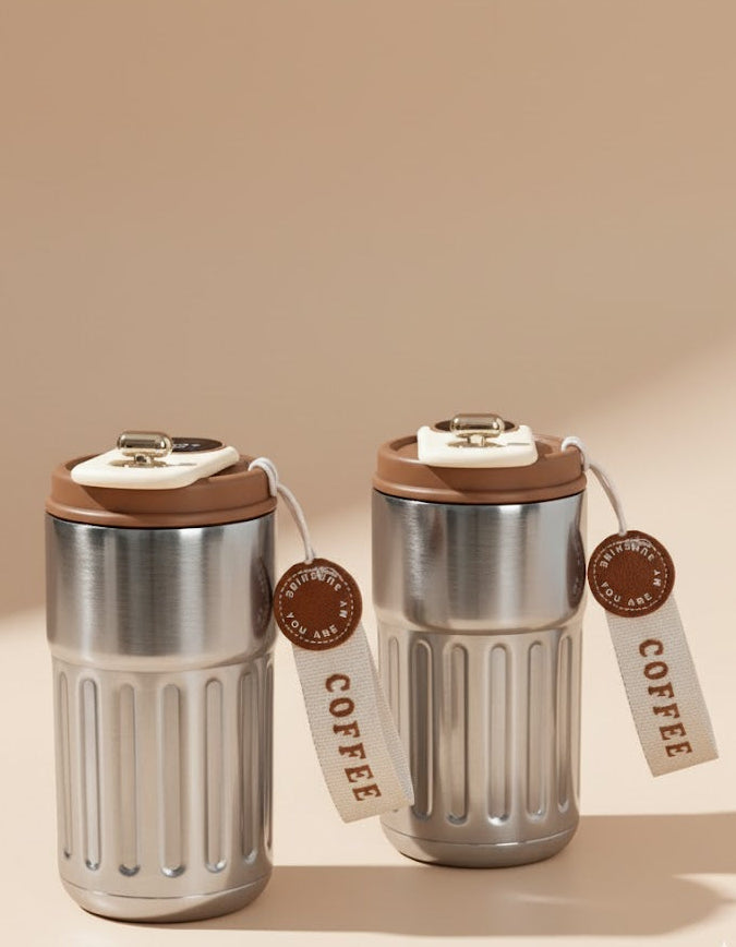 Metallic Coffee Tumbler