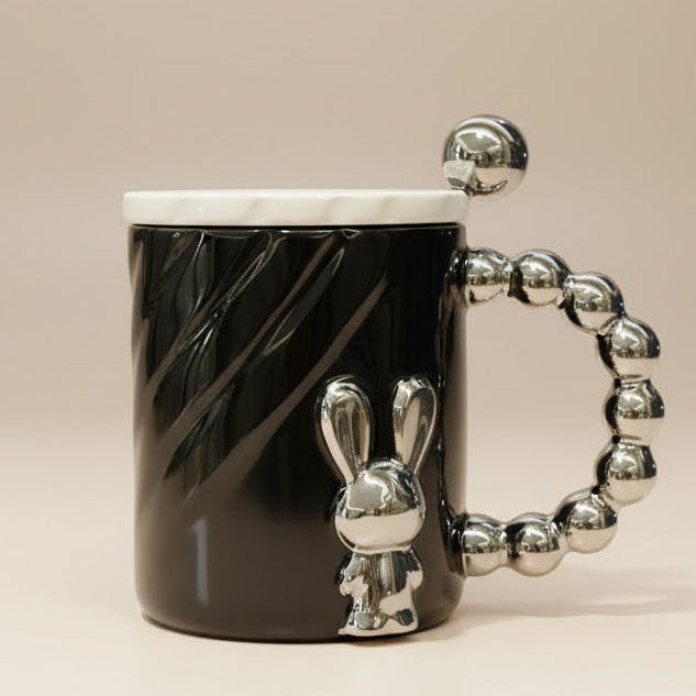 Black Bunny Mug